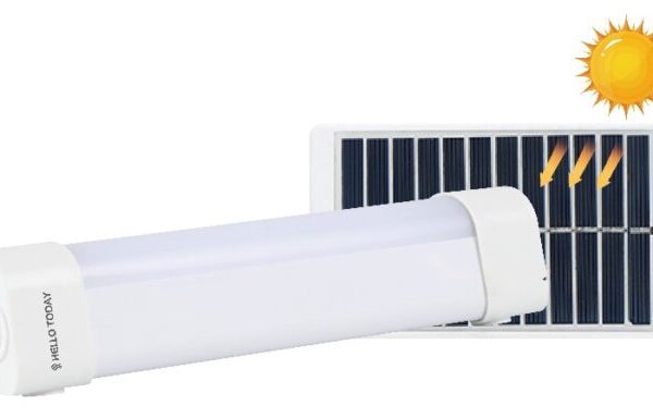 0.18M 9W Solar Tube Frost | Hello Today – IP54 Waterproof LED Tube, 3CCT (3000K-6500K), 240 Lumens